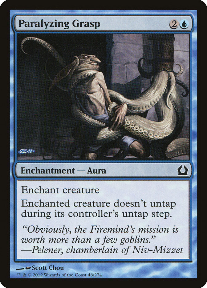 Paralyzing Grasp [Return to Ravnica] | Game Master's Emporium (The New GME)