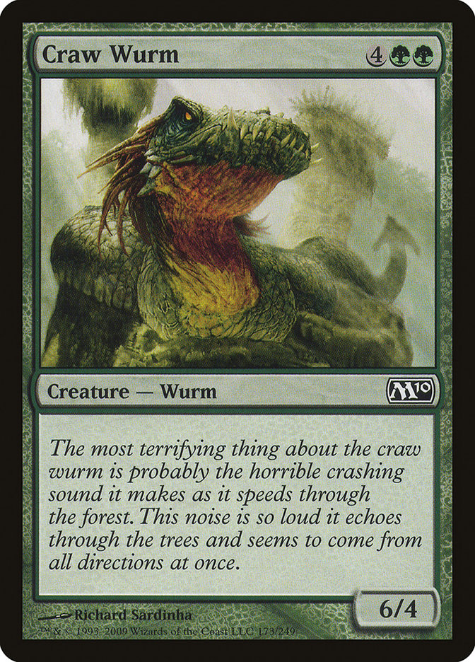 Craw Wurm [Magic 2010] | Game Master's Emporium (The New GME)