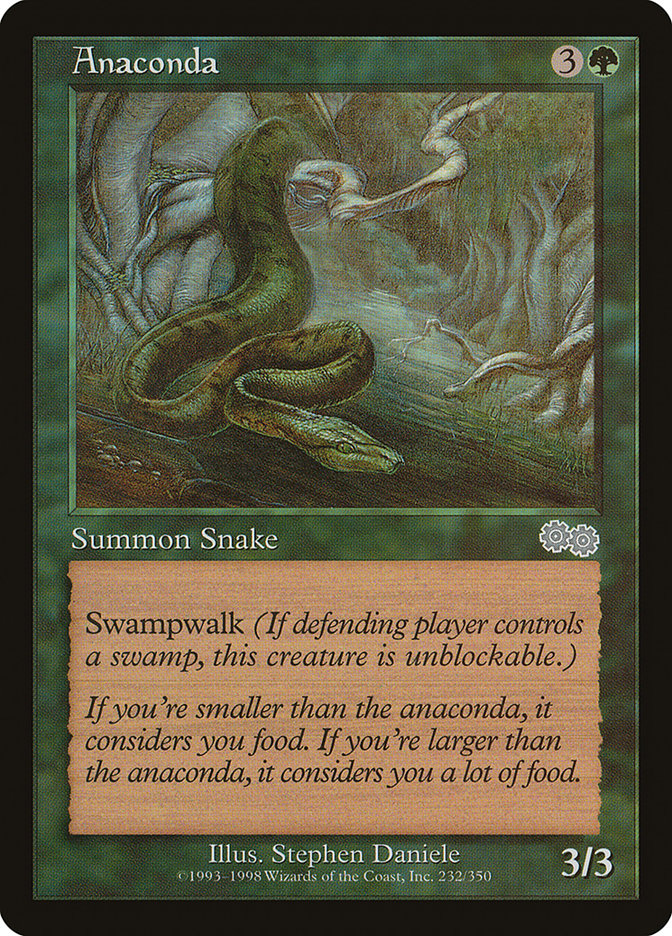 Anaconda [Urza's Saga] | Game Master's Emporium (The New GME)