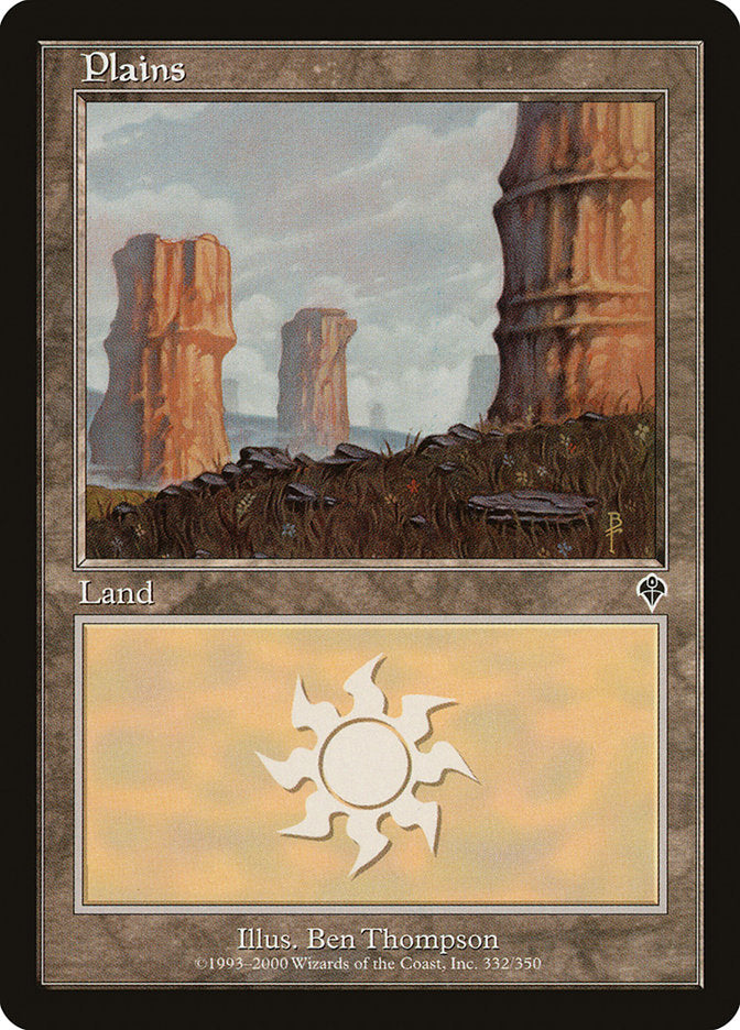 Plains (332) [Invasion] | Game Master's Emporium (The New GME)