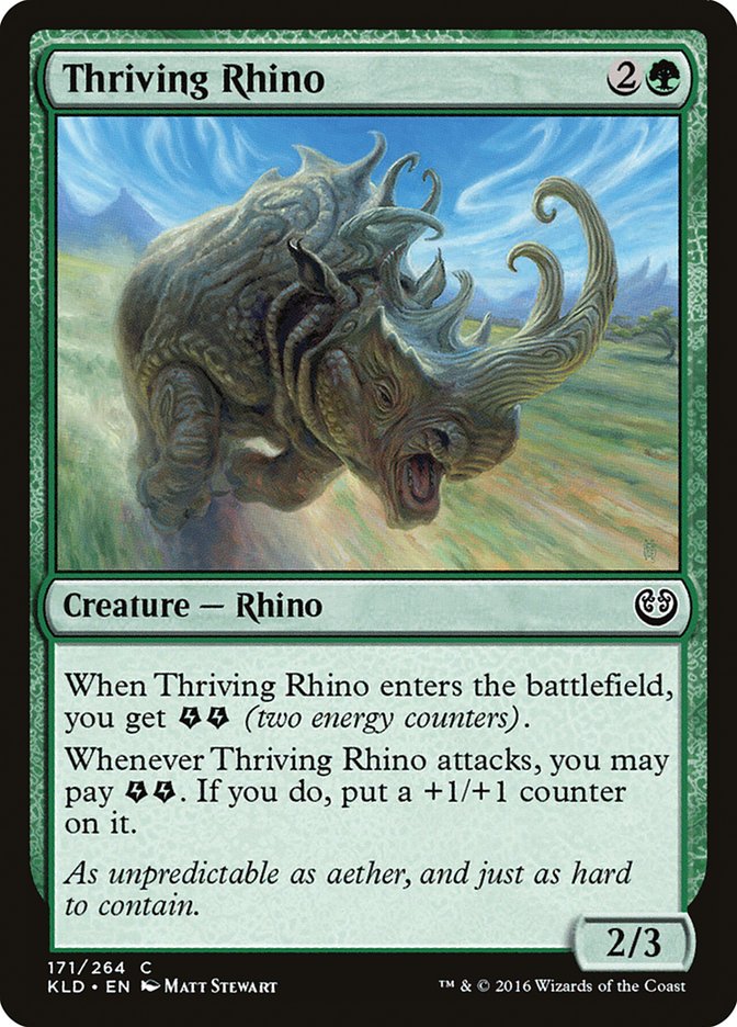 Thriving Rhino [Kaladesh] | Game Master's Emporium (The New GME)