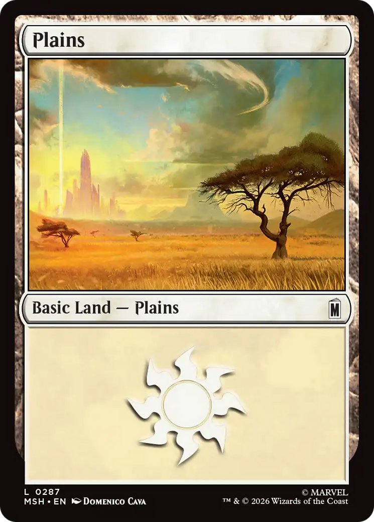 Plains (0287) [Marvel Super Heroes] | Game Master's Emporium (The New GME)