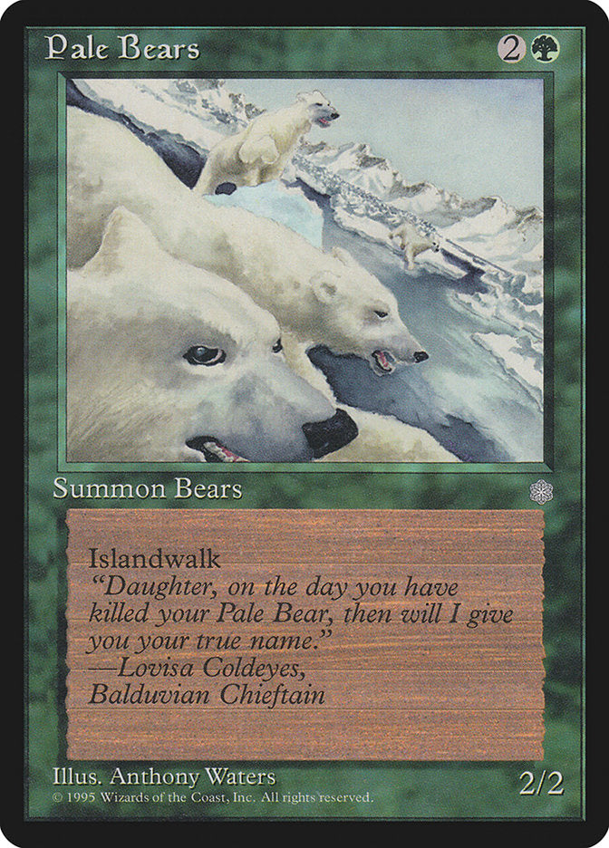 Pale Bears [Ice Age] | Game Master's Emporium (The New GME)