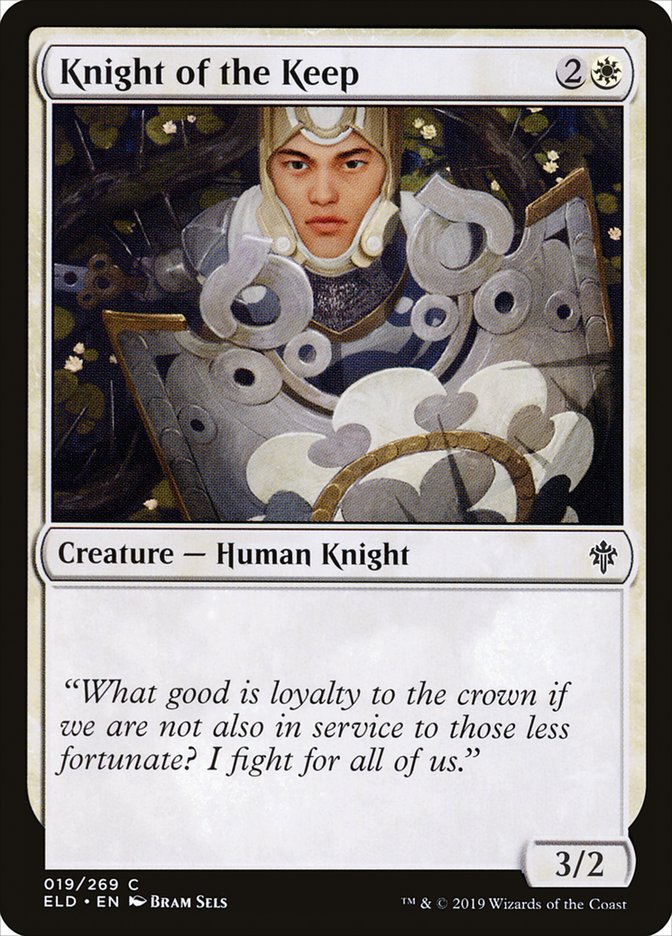 Knight of the Keep [Throne of Eldraine] | Game Master's Emporium (The New GME)