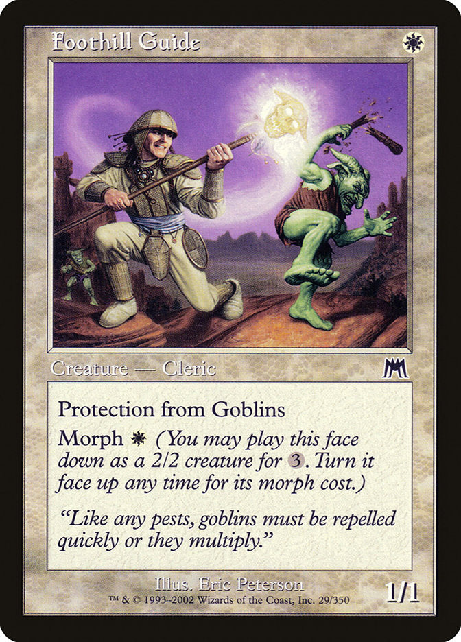 Foothill Guide [Onslaught] | Game Master's Emporium (The New GME)