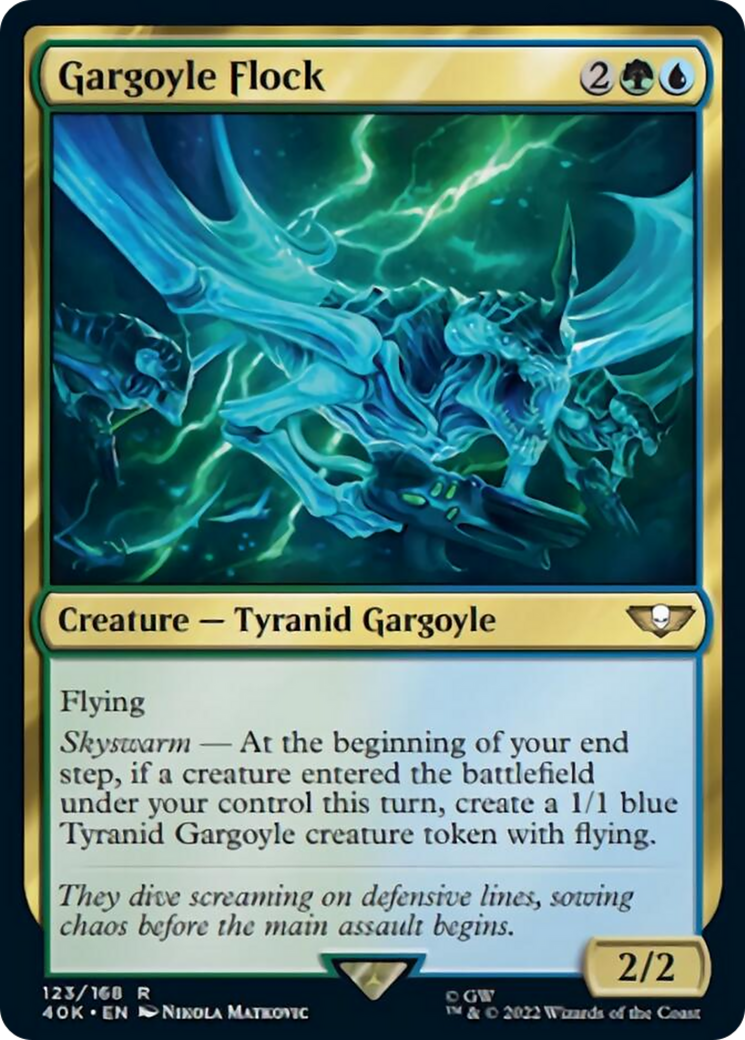 Gargoyle Flock (Surge Foil) [Warhammer 40,000] | Game Master's Emporium (The New GME)