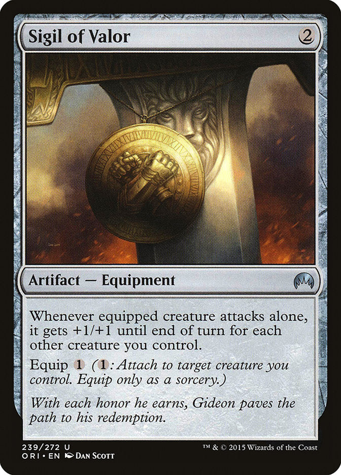 Sigil of Valor [Magic Origins] | Game Master's Emporium (The New GME)