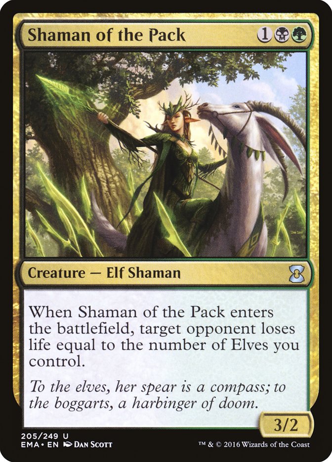 Shaman of the Pack [Eternal Masters] | Game Master's Emporium (The New GME)