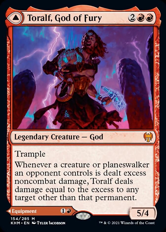 Toralf, God of Fury // Toralf's Hammer [Kaldheim] | Game Master's Emporium (The New GME)