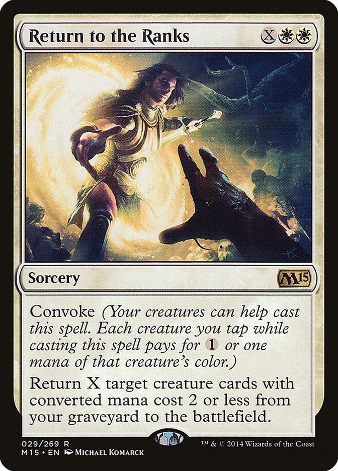 Return to the Ranks [Magic 2015] | Game Master's Emporium (The New GME)
