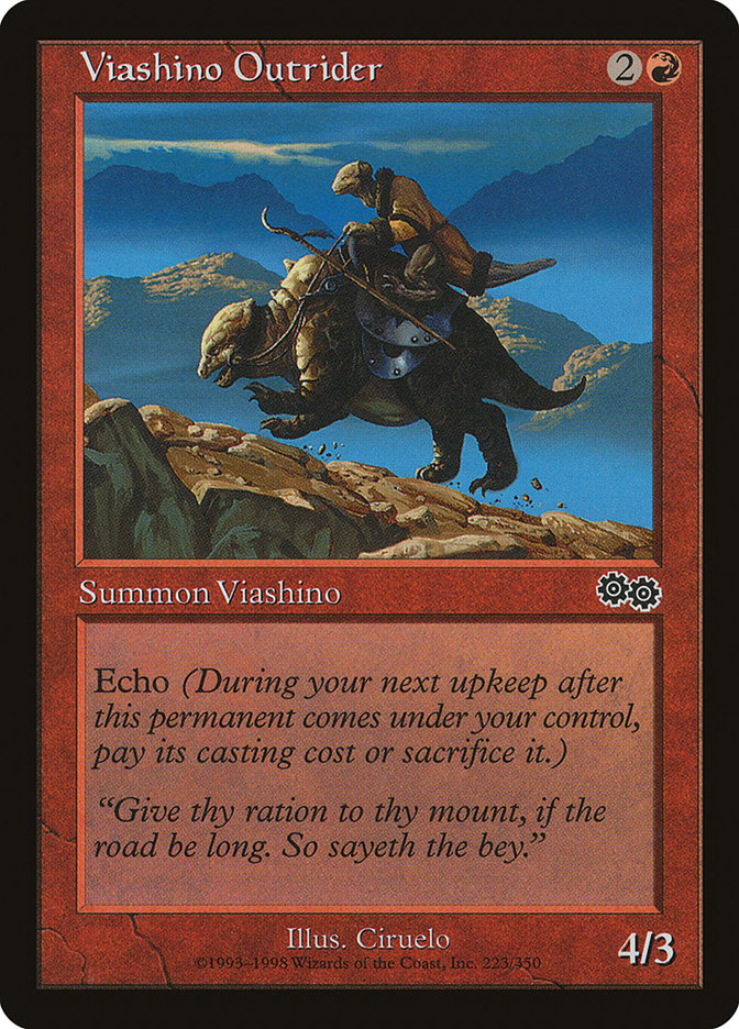 Viashino Outrider [Urza's Saga] | Game Master's Emporium (The New GME)