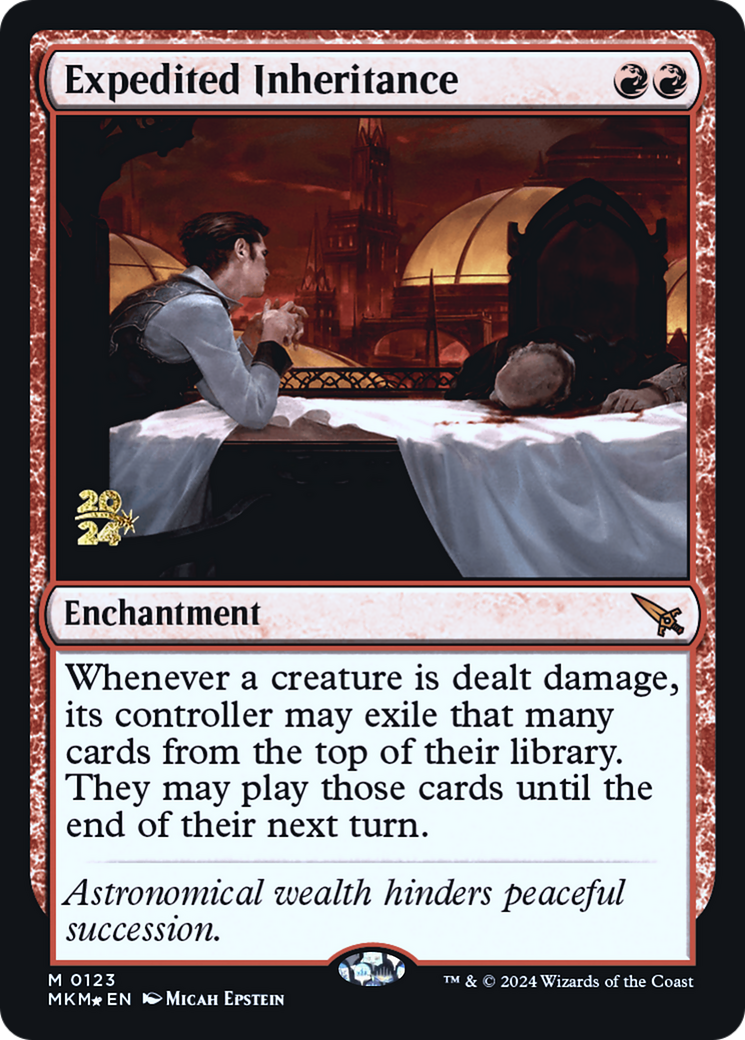 Expedited Inheritance [Murders at Karlov Manor Prerelease Promos] | Game Master's Emporium (The New GME)