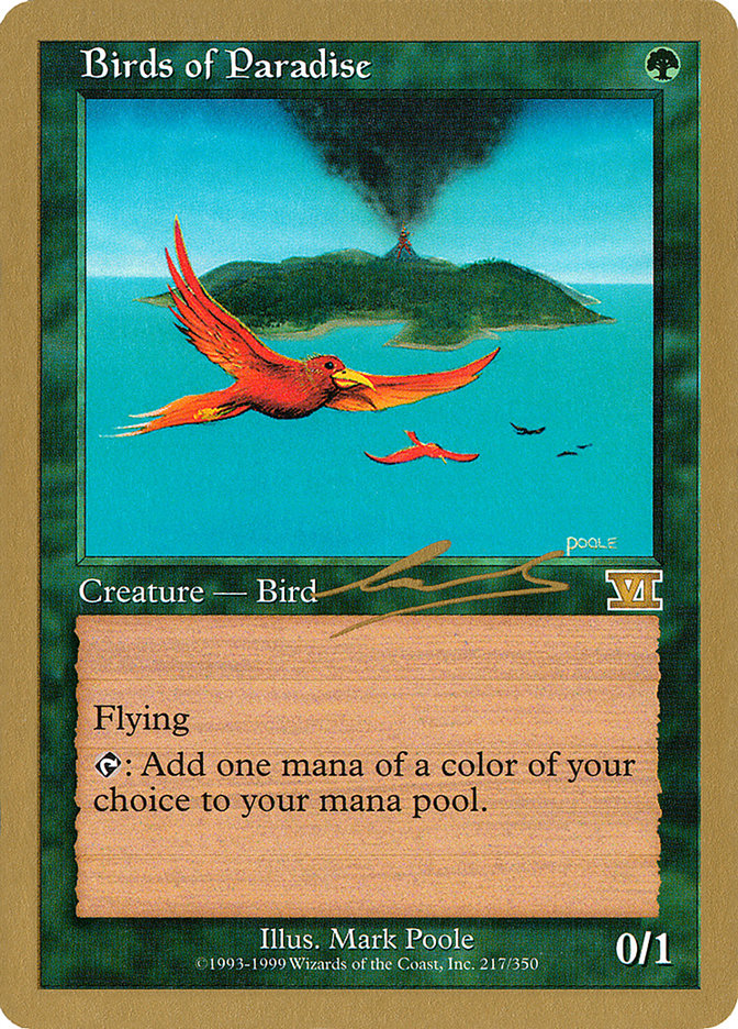 Birds of Paradise (Nicolas Labarre) [World Championship Decks 2000] | Game Master's Emporium (The New GME)