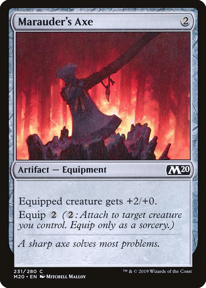 Marauder's Axe [Core Set 2020] | Game Master's Emporium (The New GME)
