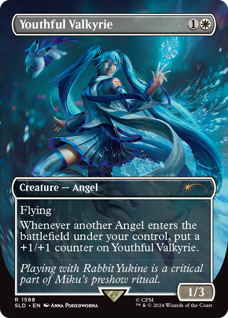 Youthful Valkyrie (Rainbow Foil) [Secret Lair Drop Series] | Game Master's Emporium (The New GME)