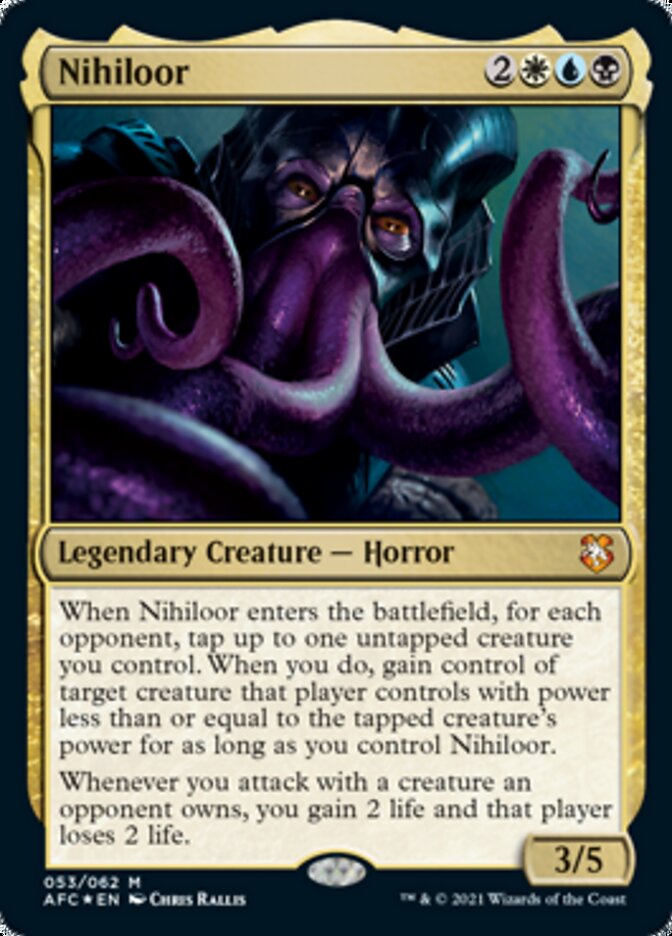 Nihiloor [Dungeons & Dragons: Adventures in the Forgotten Realms Commander] | Game Master's Emporium (The New GME)
