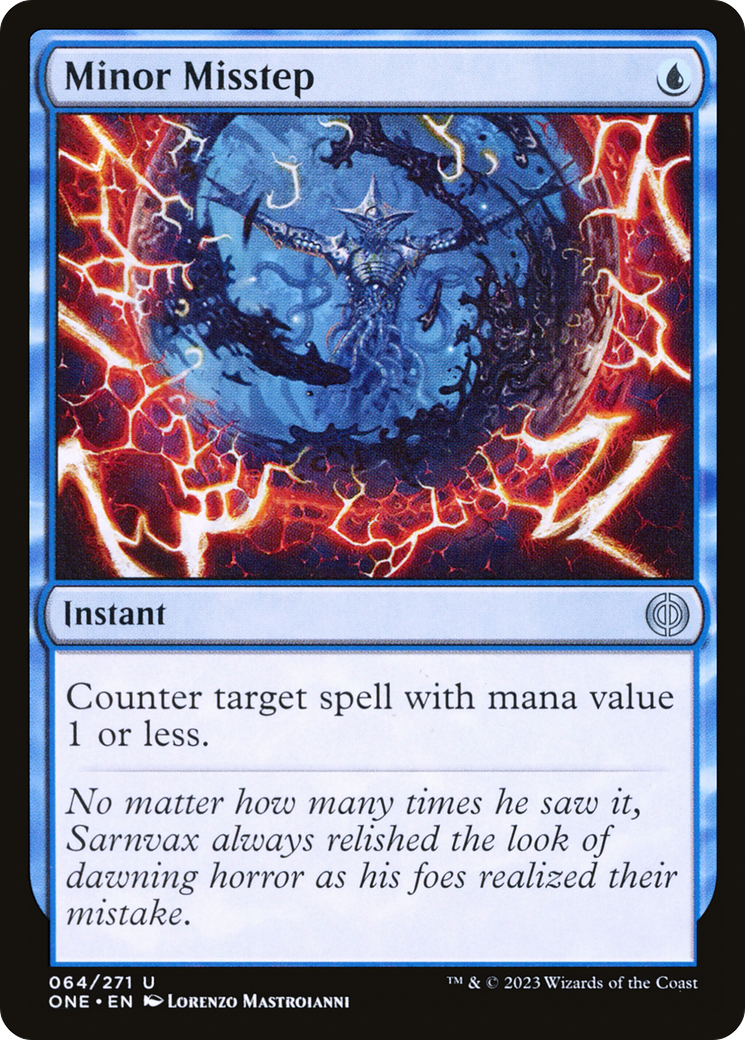 Minor Misstep [Phyrexia: All Will Be One] | Game Master's Emporium (The New GME)