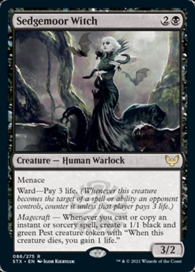 Sedgemoor Witch [Strixhaven: School of Mages] | Game Master's Emporium (The New GME)