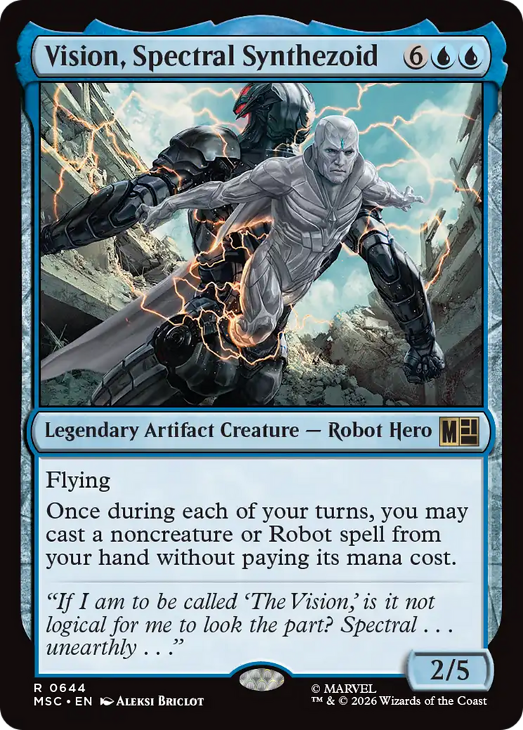Vision, Spectral Synthezoid [Marvel Super Heroes Commander] | Game Master's Emporium (The New GME)