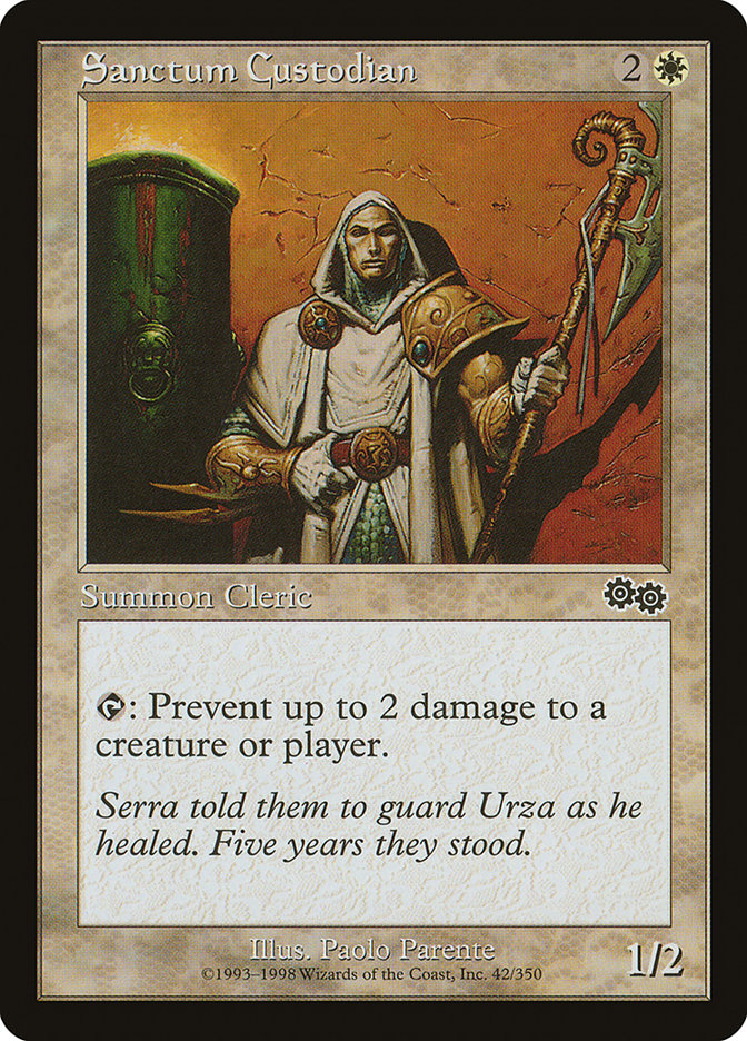 Sanctum Custodian [Urza's Saga] | Game Master's Emporium (The New GME)