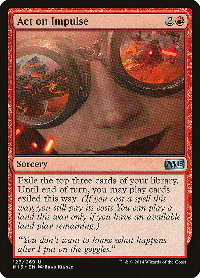 Act on Impulse [Magic 2015] | Game Master's Emporium (The New GME)
