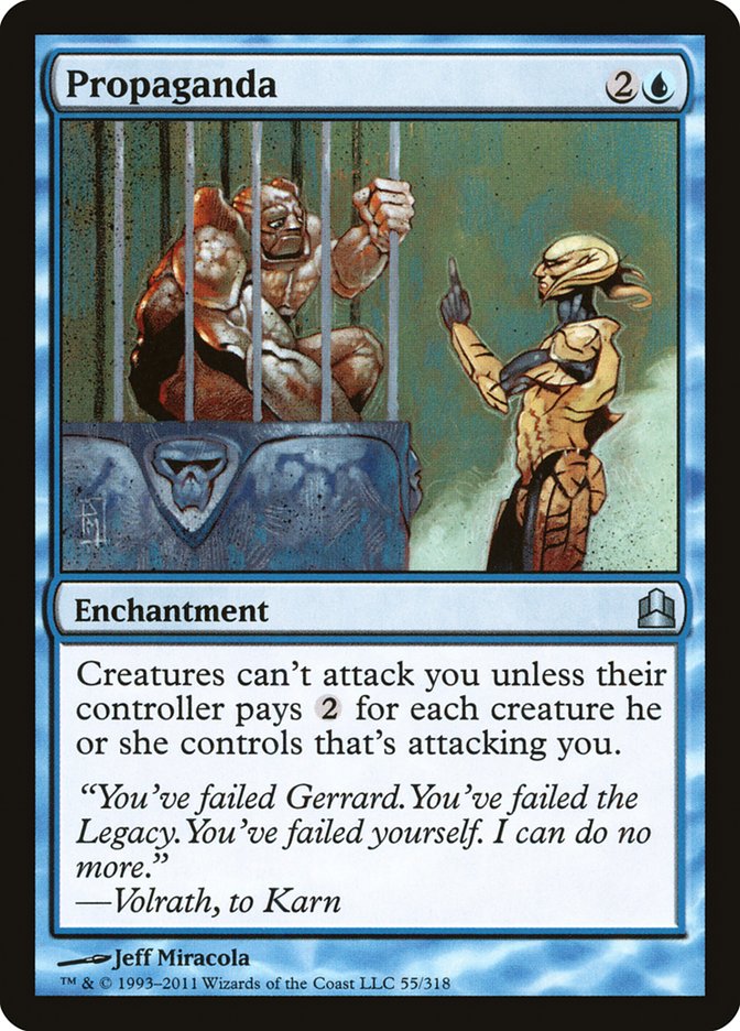 Propaganda [Commander 2011] | Game Master's Emporium (The New GME)