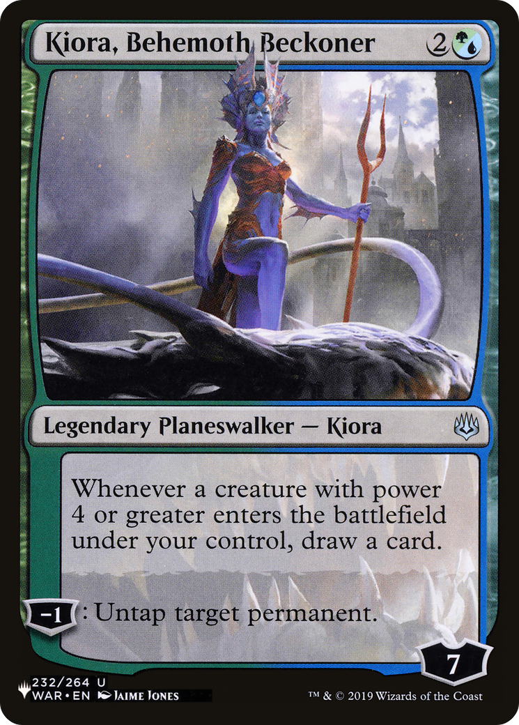 Kiora, Behemoth Beckoner [The List Reprints] | Game Master's Emporium (The New GME)