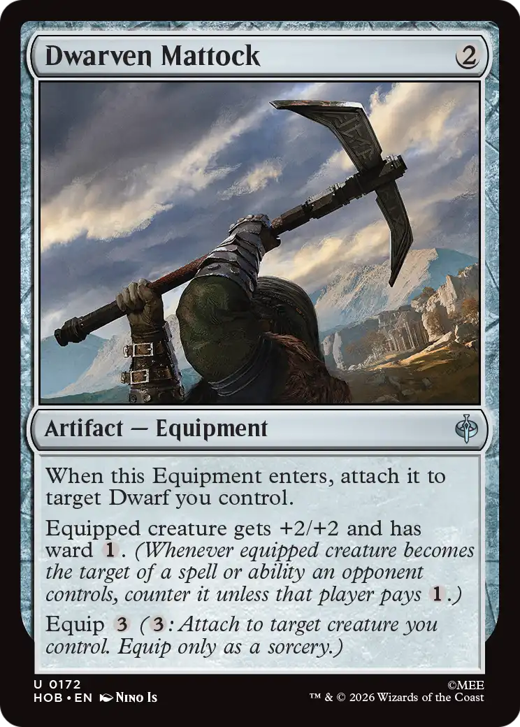 Dwarven Mattock [The Hobbit] | Game Master's Emporium (The New GME)