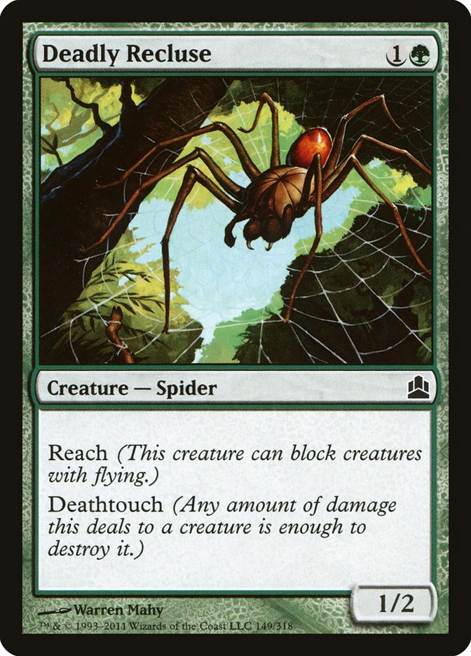 Deadly Recluse [Commander 2011] | Game Master's Emporium (The New GME)