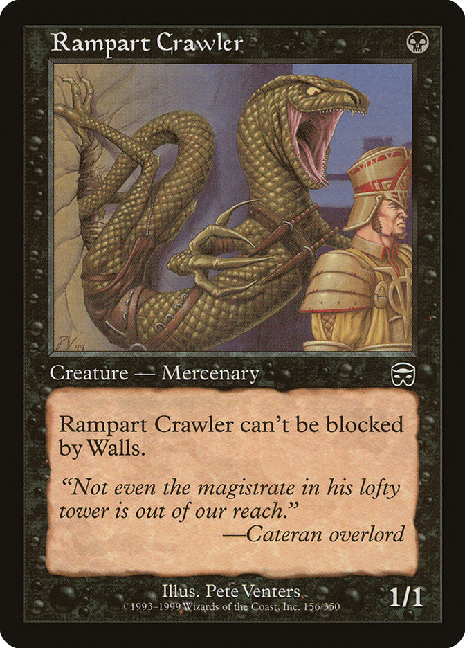 Rampart Crawler [Mercadian Masques] | Game Master's Emporium (The New GME)