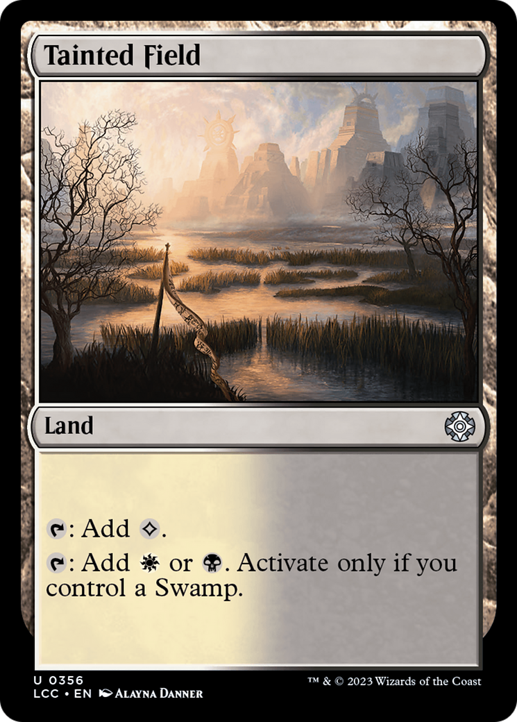 Tainted Field [The Lost Caverns of Ixalan Commander] | Game Master's Emporium (The New GME)