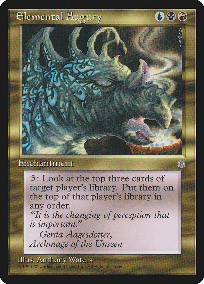 Elemental Augury [Ice Age] | Game Master's Emporium (The New GME)