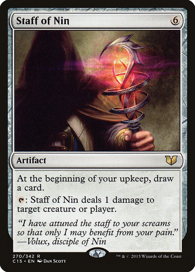 Staff of Nin [Commander 2015] | Game Master's Emporium (The New GME)