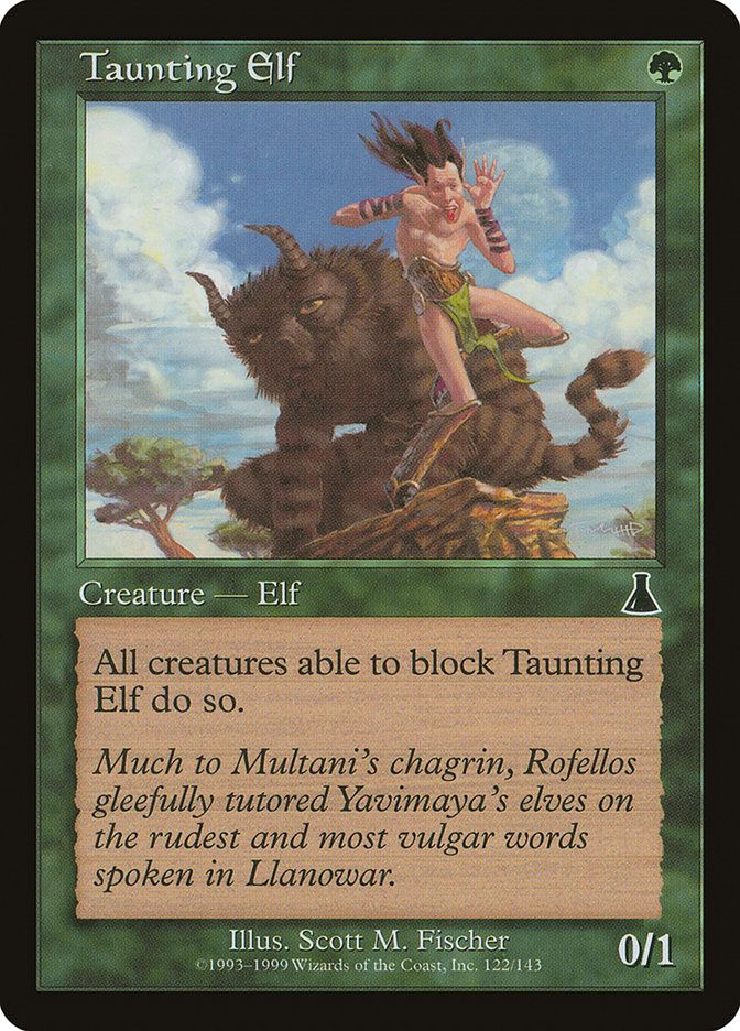 Taunting Elf [Urza's Destiny] | Game Master's Emporium (The New GME)