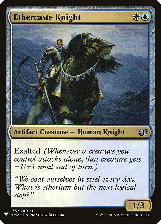 Ethercaste Knight [Mystery Booster] | Game Master's Emporium (The New GME)