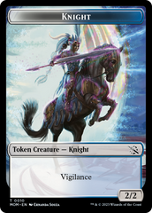 Treasure (20) // Knight Double-Sided Token [March of the Machine Tokens] | Game Master's Emporium (The New GME)