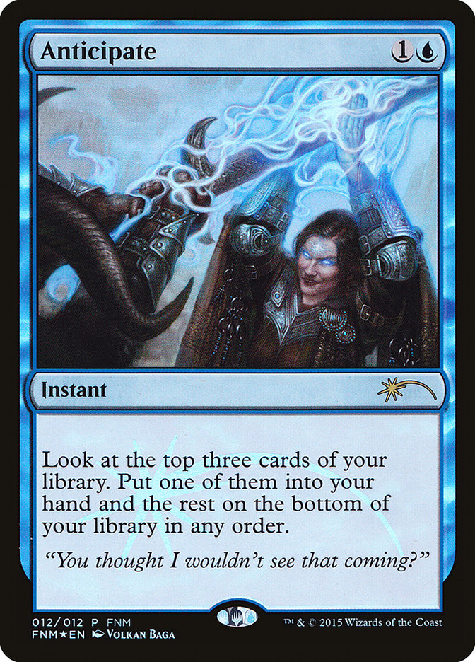 Anticipate [Friday Night Magic 2015] | Game Master's Emporium (The New GME)