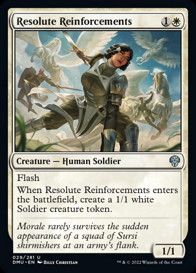 Resolute Reinforcements [Dominaria United] | Game Master's Emporium (The New GME)
