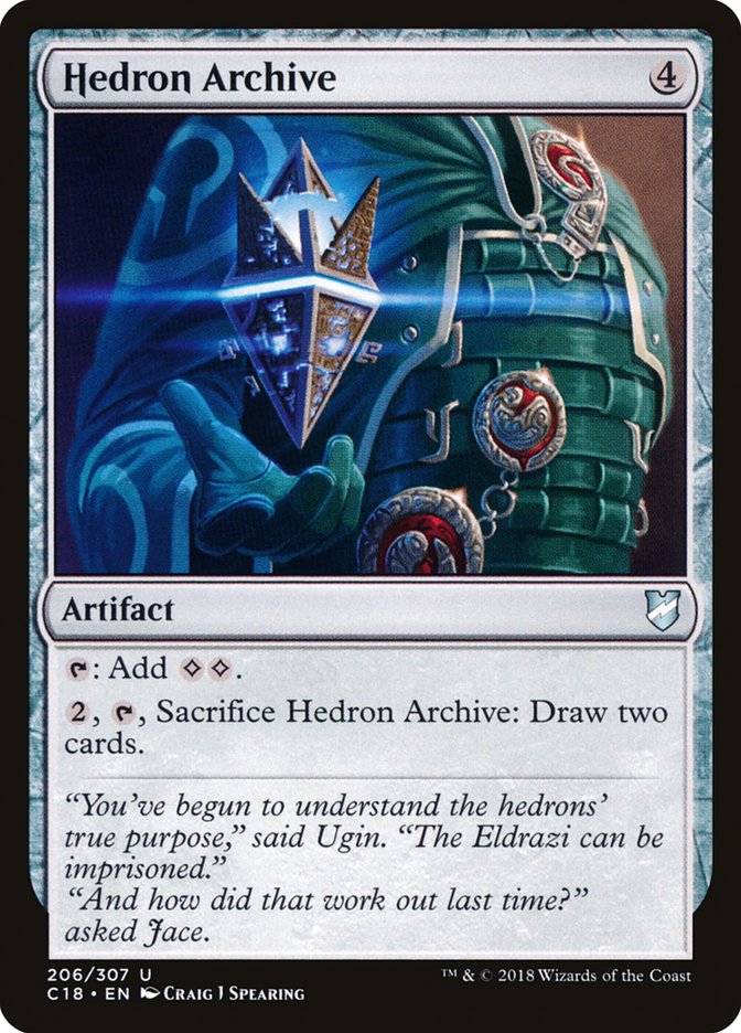 Hedron Archive [Commander 2018] | Game Master's Emporium (The New GME)