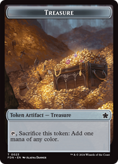 Goblin // Treasure Double-Sided Token [Foundations Tokens] | Game Master's Emporium (The New GME)