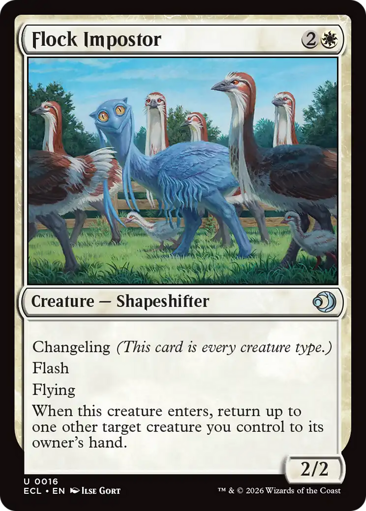 Flock Impostor [Lorwyn Eclipsed] | Game Master's Emporium (The New GME)