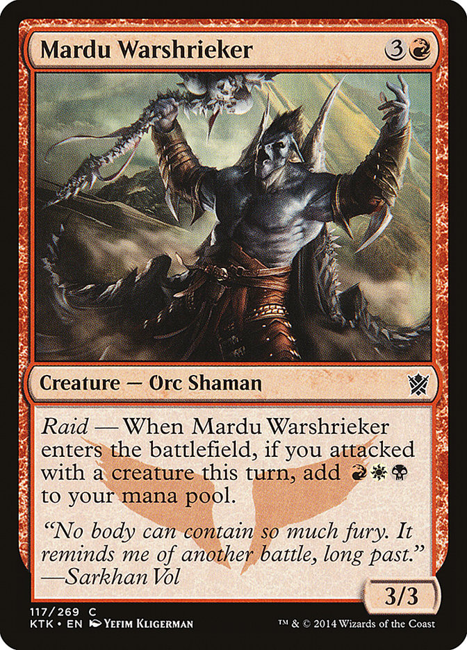 Mardu Warshrieker [Khans of Tarkir] | Game Master's Emporium (The New GME)