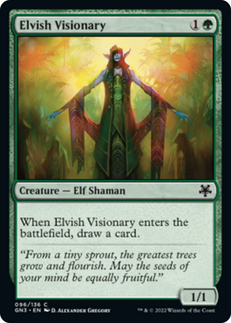 Elvish Visionary [Game Night: Free-for-All] | Game Master's Emporium (The New GME)
