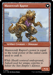 Saheeli's Lattice // Mastercraft Raptor [The Lost Caverns of Ixalan] | Game Master's Emporium (The New GME)