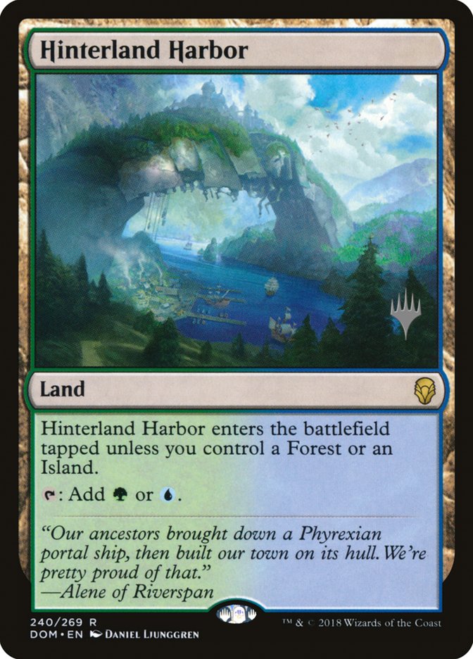 Hinterland Harbor (Promo Pack) [Dominaria Promos] | Game Master's Emporium (The New GME)