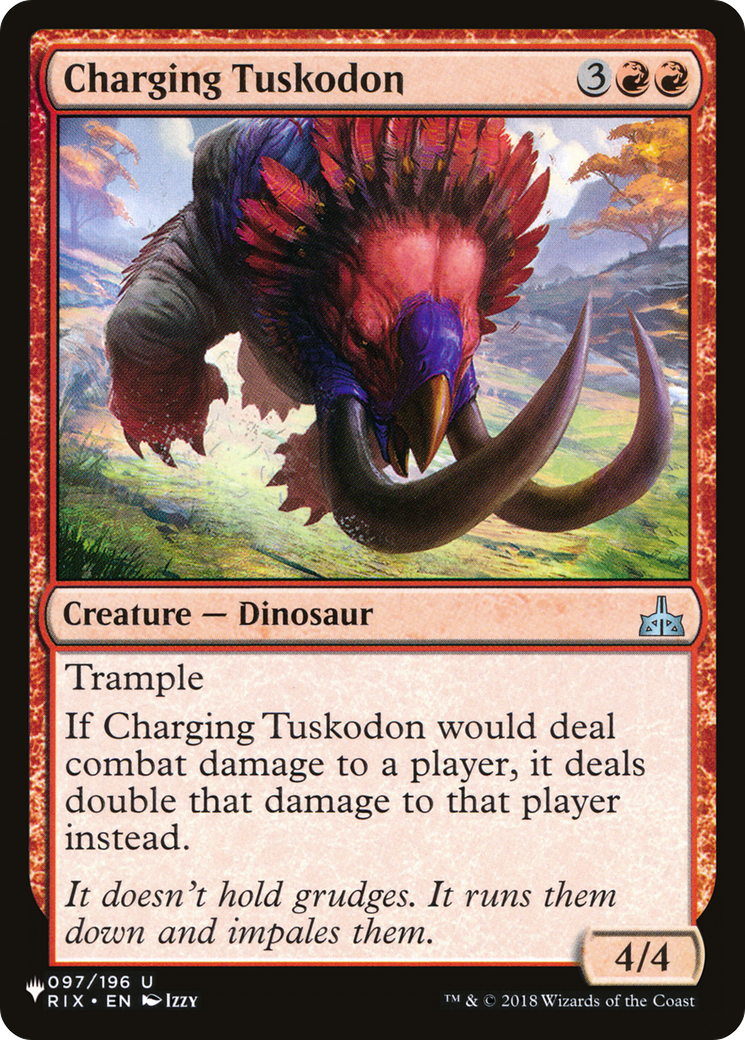 Charging Tuskodon [The List Reprints] | Game Master's Emporium (The New GME)