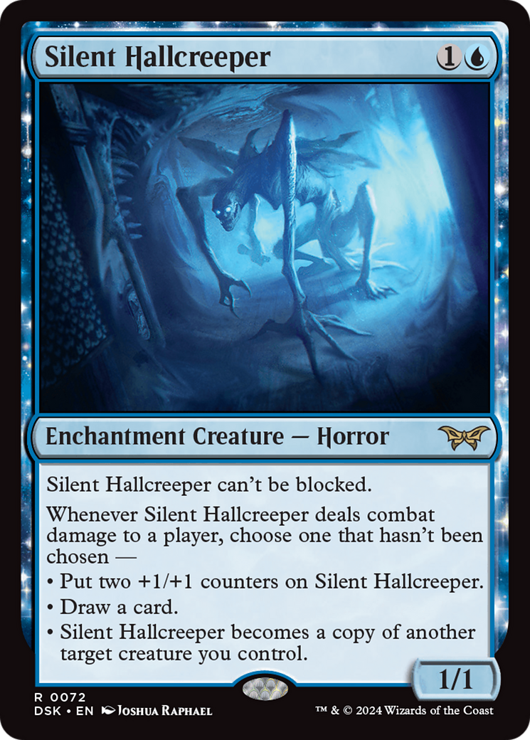 Silent Hallcreeper [Duskmourn: House of Horror] | Game Master's Emporium (The New GME)