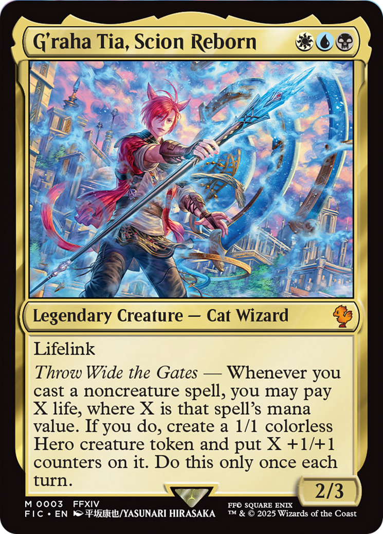 G'raha Tia, Scion Reborn [FINAL FANTASY Commander] | Game Master's Emporium (The New GME)