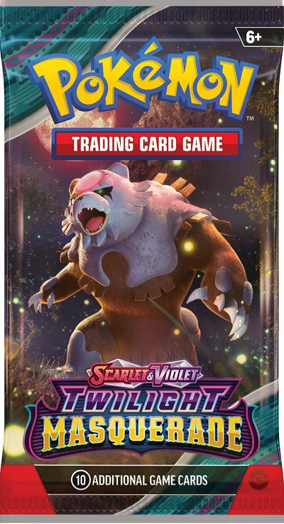 Pokemon Scarlet & Violet Twlight Masquerade Single Booster Pack | Game Master's Emporium (The New GME)