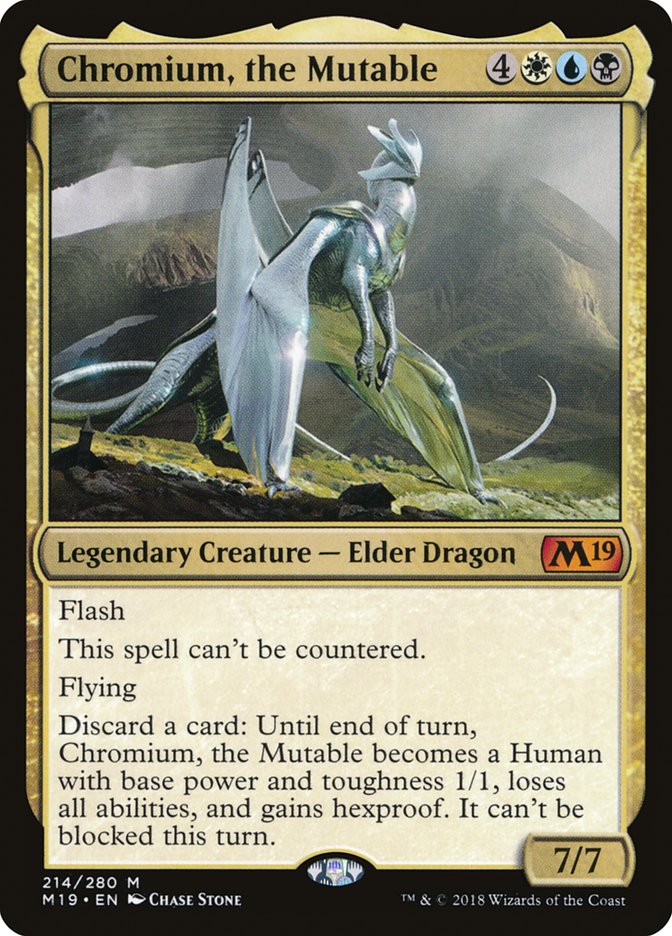 Chromium, the Mutable [Core Set 2019] | Game Master's Emporium (The New GME)